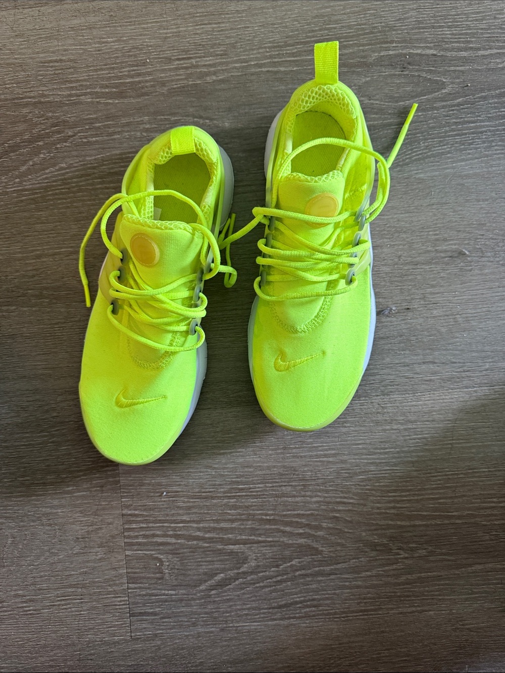 Nike Kids Neon Yellow Lightweight Sneakers